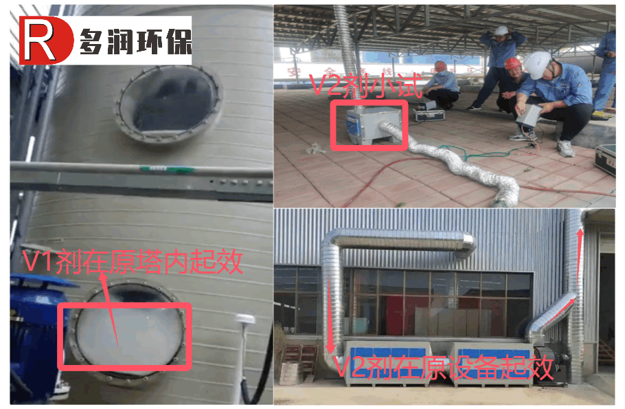 VOC处理非甲烷总烃现场