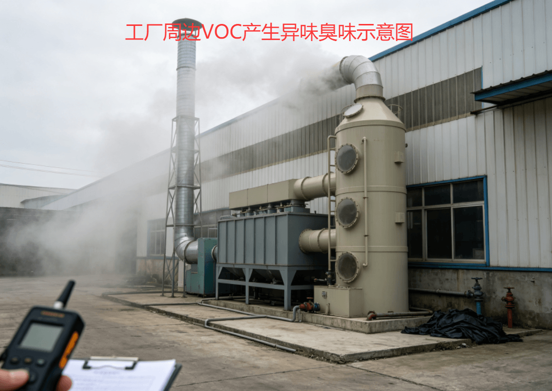 工业废气除臭现状
